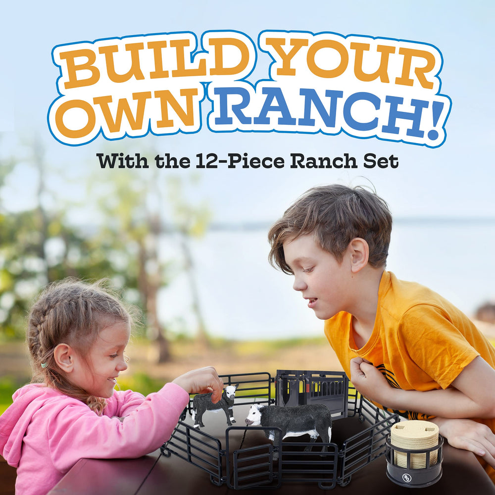 Big Country Toys ranch set hay ring completes farm display