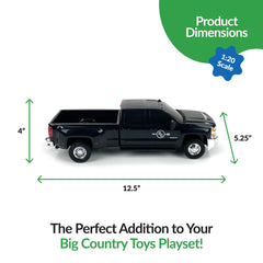 Trailer connection feature from Big Country Toys allows quick mixing with other trailers.