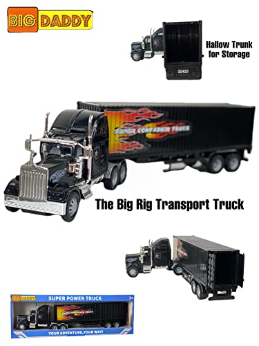 Big Daddy detachable trailer close-up highlighting easy detachment for unloading playtime.