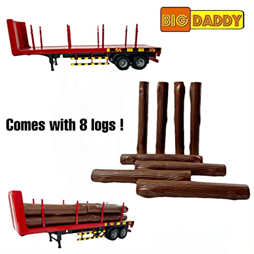 Big Daddy heavy-duty trailer features robust build for durable play sessions.