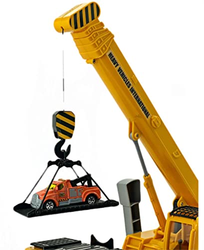 Big Daddy Trucks car lift extender reaches 1 ft for lifting pretend vehicles
