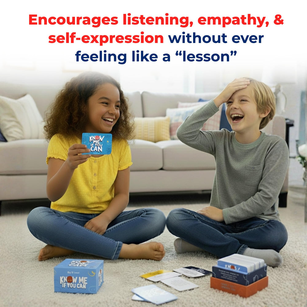 Classroom or therapy use of Know Me If You Can promotes connection.