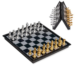 Big Mo’s Toys magnetic chess board offers durable, travel-ready play.