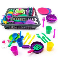 Big Mo's Toys pretend play dishes plates-cups-spoons for imaginative kitchen play