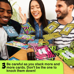 Big Potato Cards vs Gravity color-blind friendly design aids inclusive play.