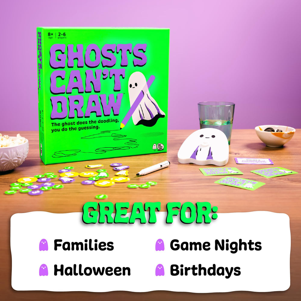 Big Potato Ghosts Cant Draw family night play shows kids and adults sharing laughs