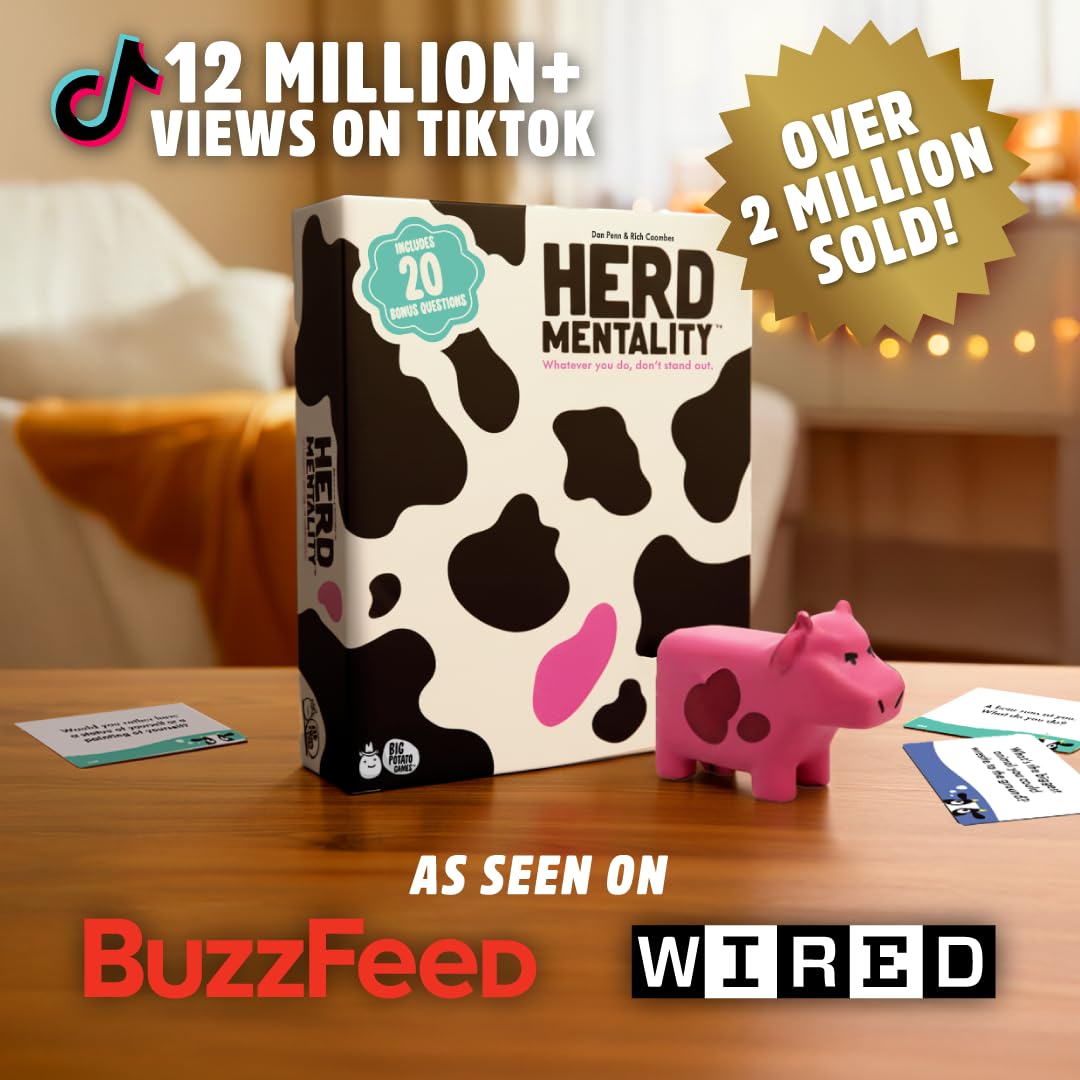 Big Potato Herd Mentality family round table scene promotes inclusive group play