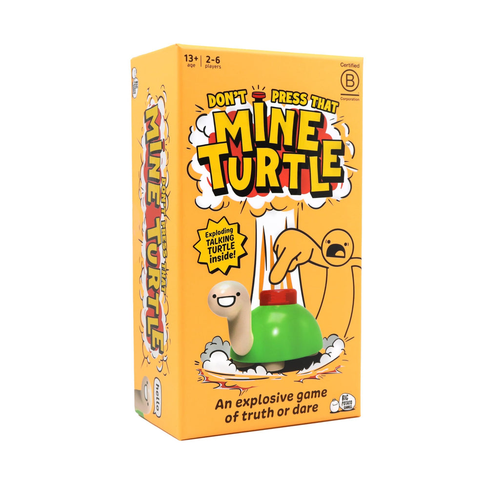Big Potato Mine Turtle game-box boosts lively game-night fun
