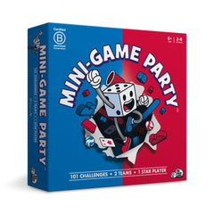 Big Potato Mini Game Party box shows 101 games for versatile family fun.