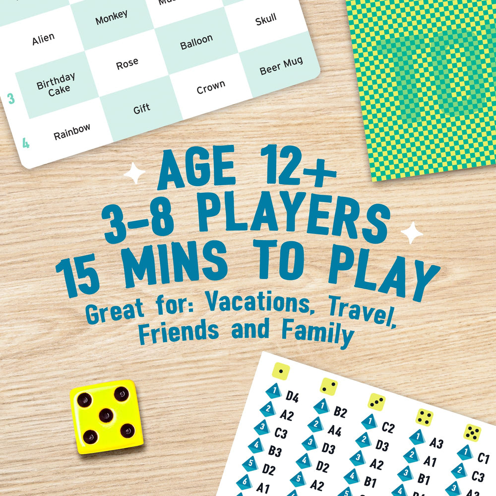 Big Potato The Chameleon Travel contents with 20 new topic cards for fresh play sessions.