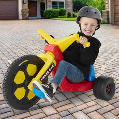 Big Wheel Schylling Chopper fast-pedaling action supports active play.