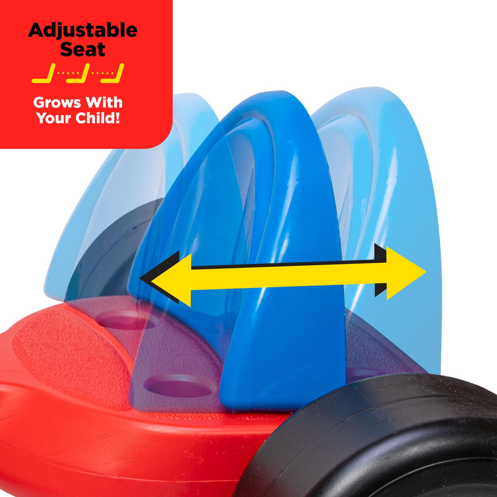 Big Wheel Schylling Chopper high-visibility colors increase rider safety.