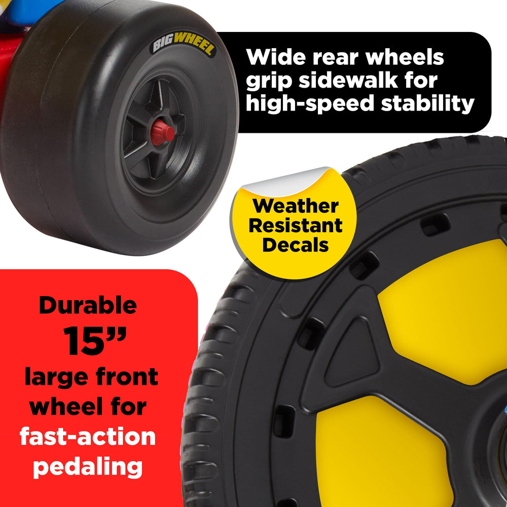 Big Wheel Schylling Chopper weather decals add personalized style.