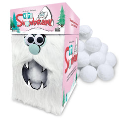 Big Discoveries Yeti Snowbrawl game setup with box and pieces ready for play