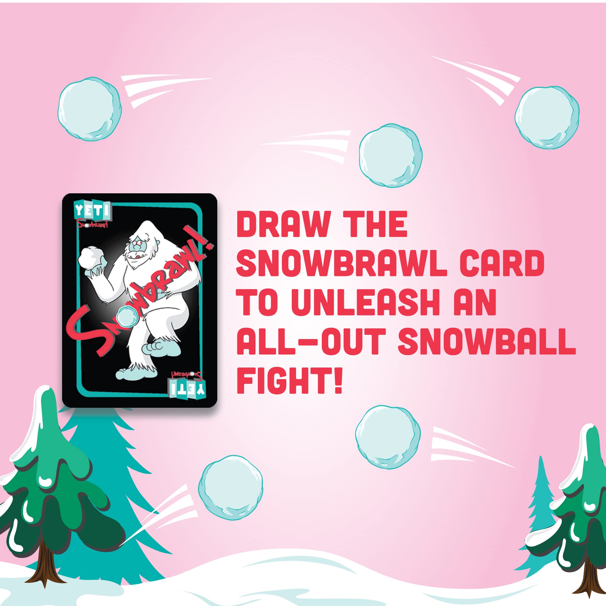 Big Discoveries Yeti Snowbrawl play scene for 2-4 players and laughs