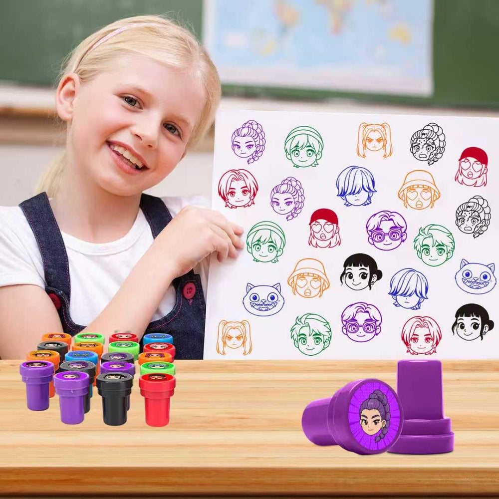 Bigirl demon hunters stampers are safe, non-toxic and BPA-free for party activities.