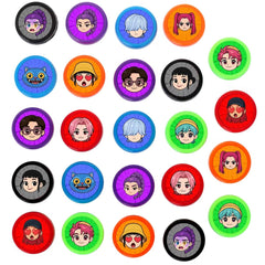 Bigirl Kpop party stampers image set ideal for wish cards and gift tagging.