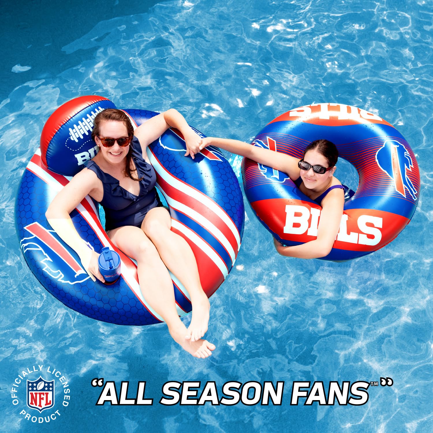 BigMouth Buffalo Bills logo detail showcases authentic branding