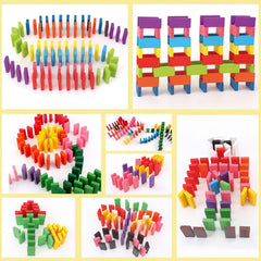 BigOtters domino pieces with smooth finish for small hands.