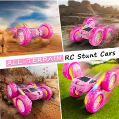 BIGRANK RC stunt car Type-C charging speeds up recharges for fast fun.