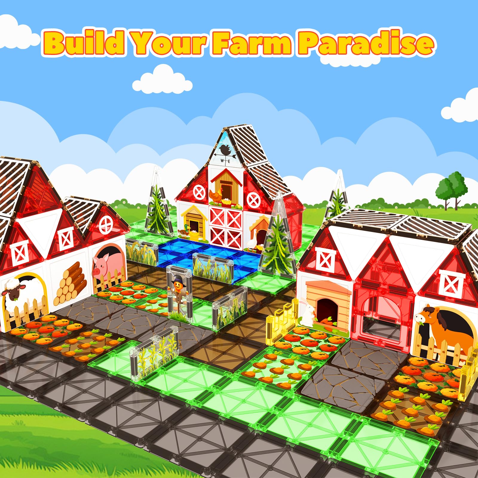 BigShu varied shapes support spatial reasoning through squares, rectangles, fences, and triangles.