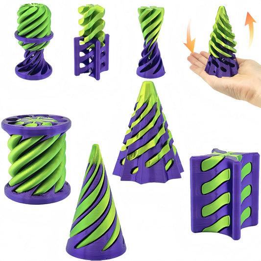 Bigted Impossible Cone assembly shows seamless interlock for tactile focus.