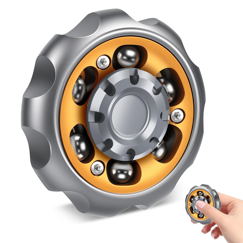 Bihevn Metal Precision Fidget Spinner front view for focused work