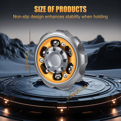 Bihevn Metal Precision Fidget Spinner side view supports anxiety relief