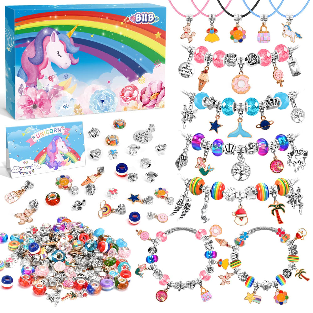 BIIB bracelet making kit with two bracelets sparks creative play