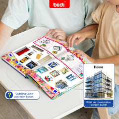 Tear-resistant pages and waterproof design of Biidi book