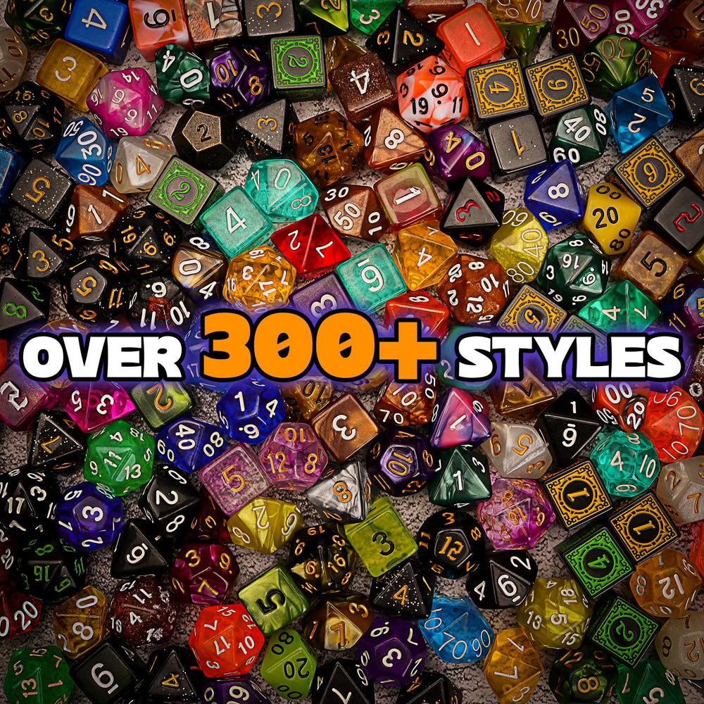 BiiSaa razor-edge resin dice for precise, satisfying rolls.