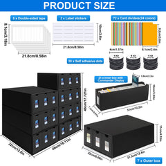 BILIPLE label papers simplify labeling each storage box