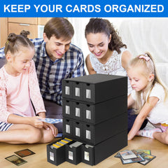 BILIPLE storage fits TCG MTG PTCG and sports cards with ample space.
