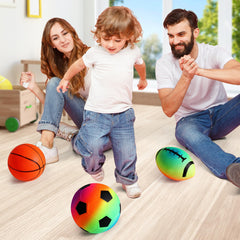 Billeeit colorful balls for backyard play and sensory exploration