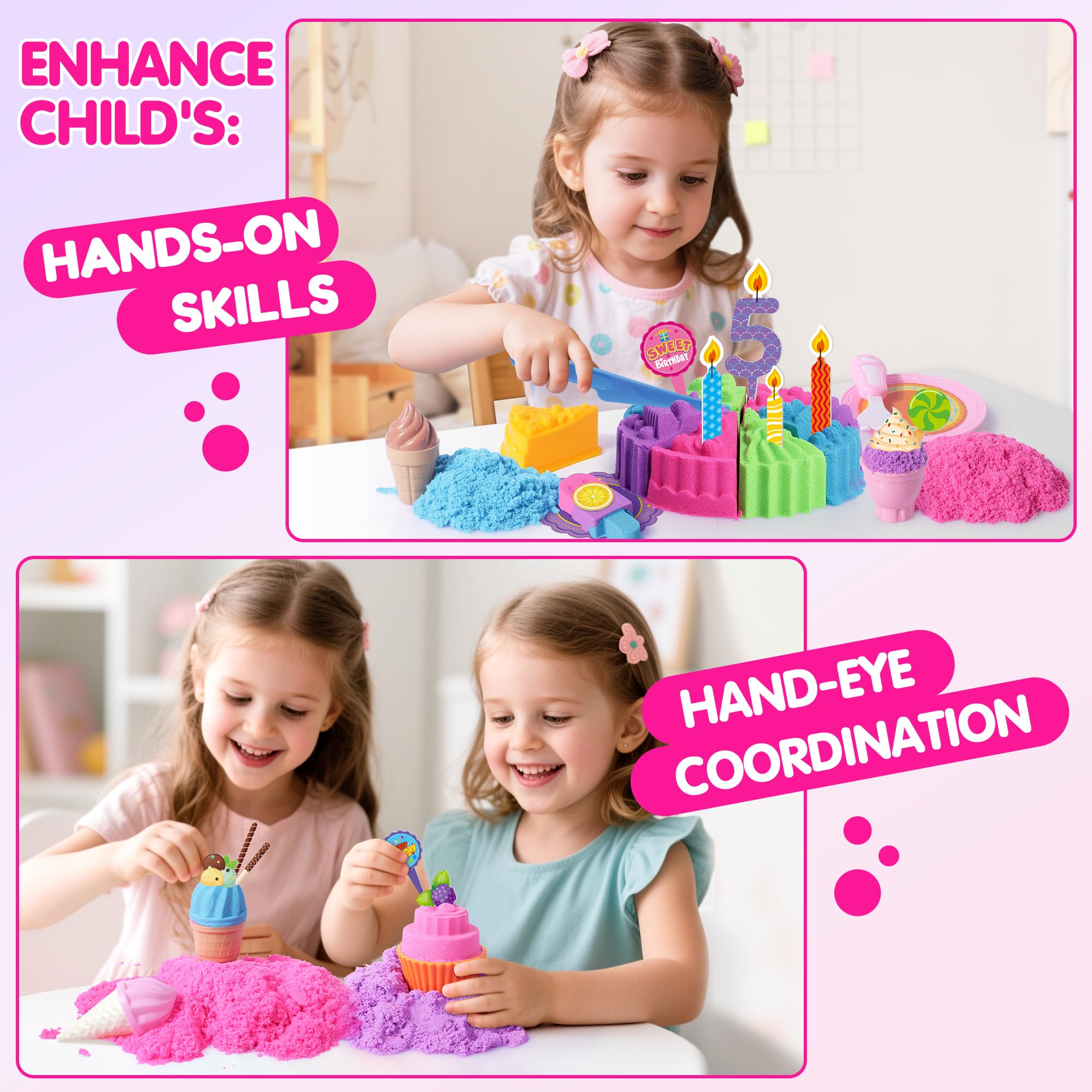 Billeeit cutting tools promote precise hand-eye coordination during play.