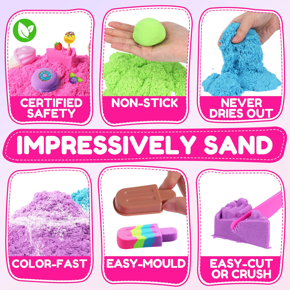 Billeeit food molds and tools support imaginative pretend bakery play.