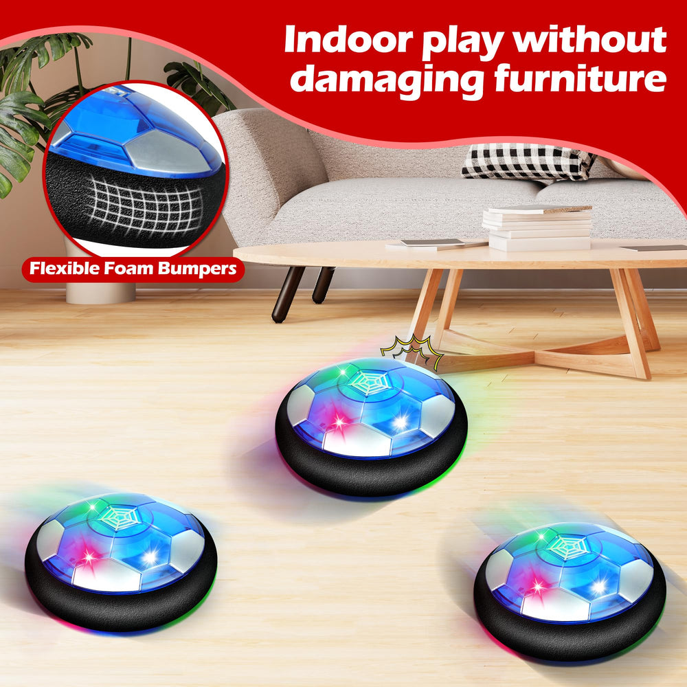 Billeeit LED lights boost visibility in evening play.