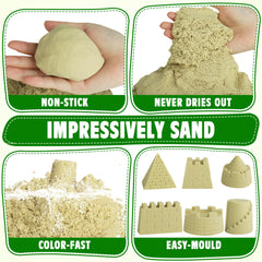 Billeeit trees, rakes, and tools support organized sand play