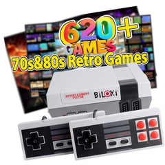 Biloxi 620 console front view for quick retro gaming on any TV