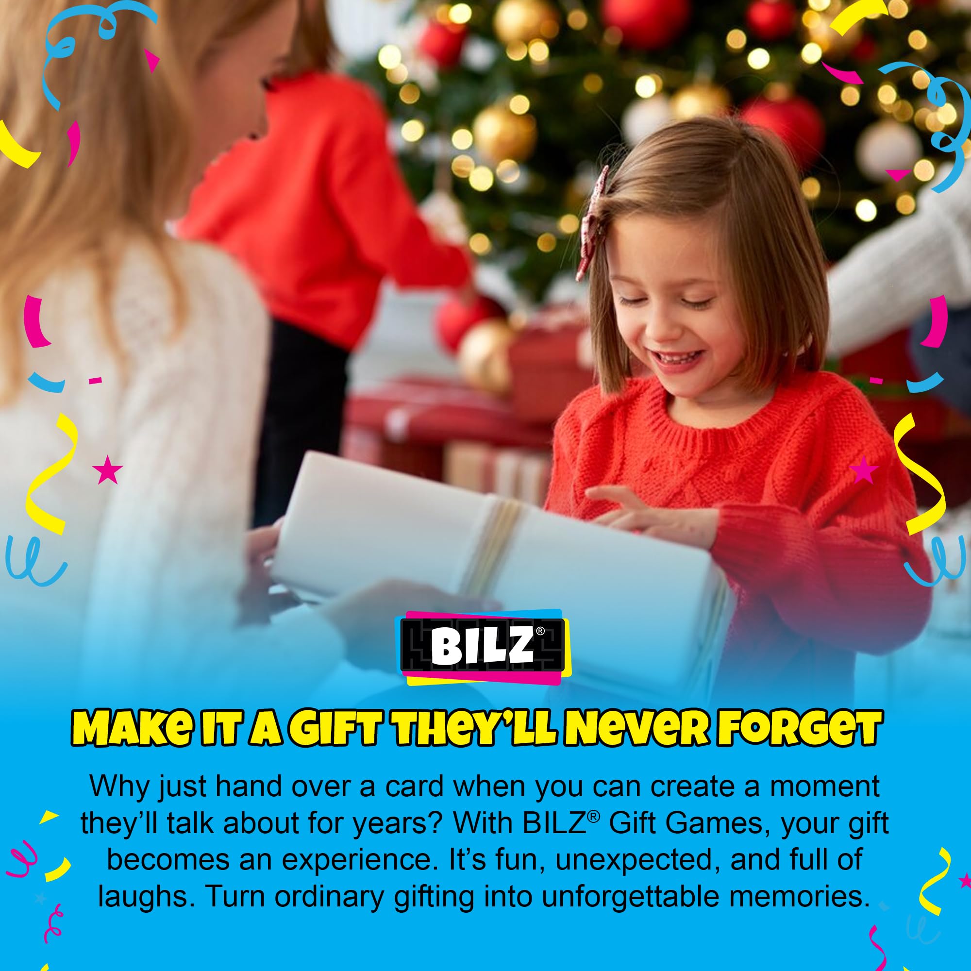 BILZ Cosmic Pinball ready for gifting, ideal for birthdays and holidays.