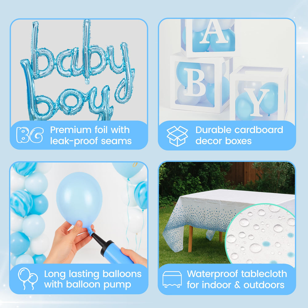 BIMASO balloons with color theme provide long-lasting festive vibes.