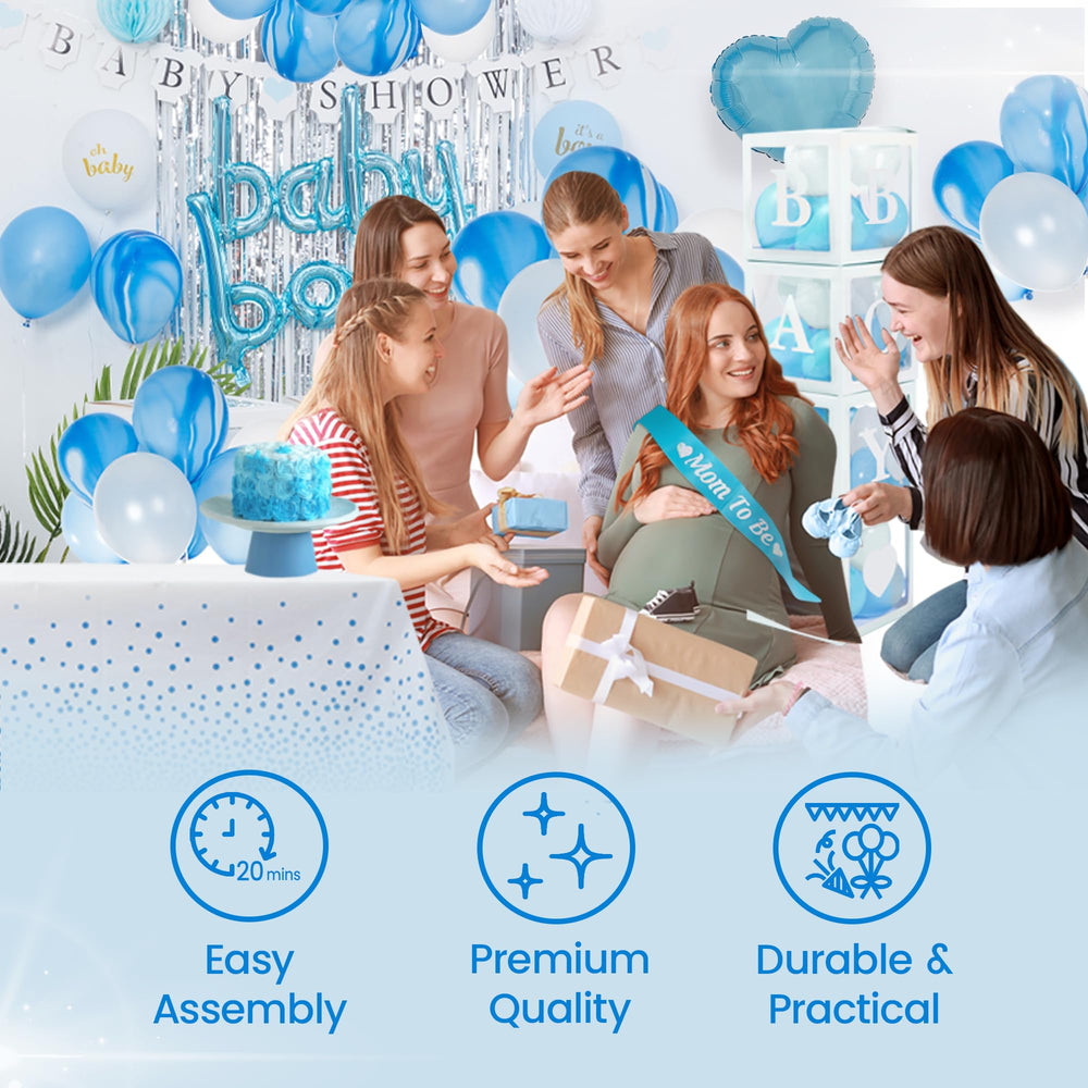 BIMASO setup kit fits home, garden, or hall celebrations.