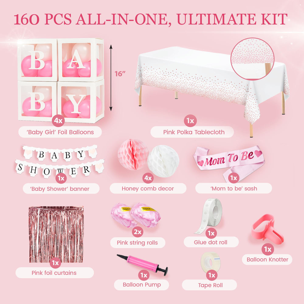 BIMASO pink tablecloth ties the table decor together