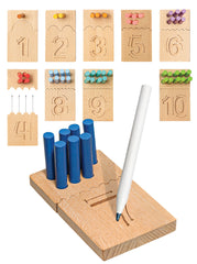 Bimi Boo counting peg boards for early numeracy and hands-on learning