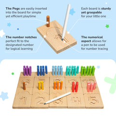 Family using Bimi Boo for preschool math at home