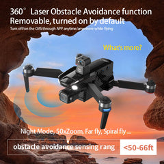 Bingchat drone 360 obstacle avoidance for safer flights near obstacles