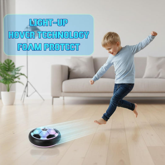 Binggle Hover Soccer Ball with LED lights for exciting night play