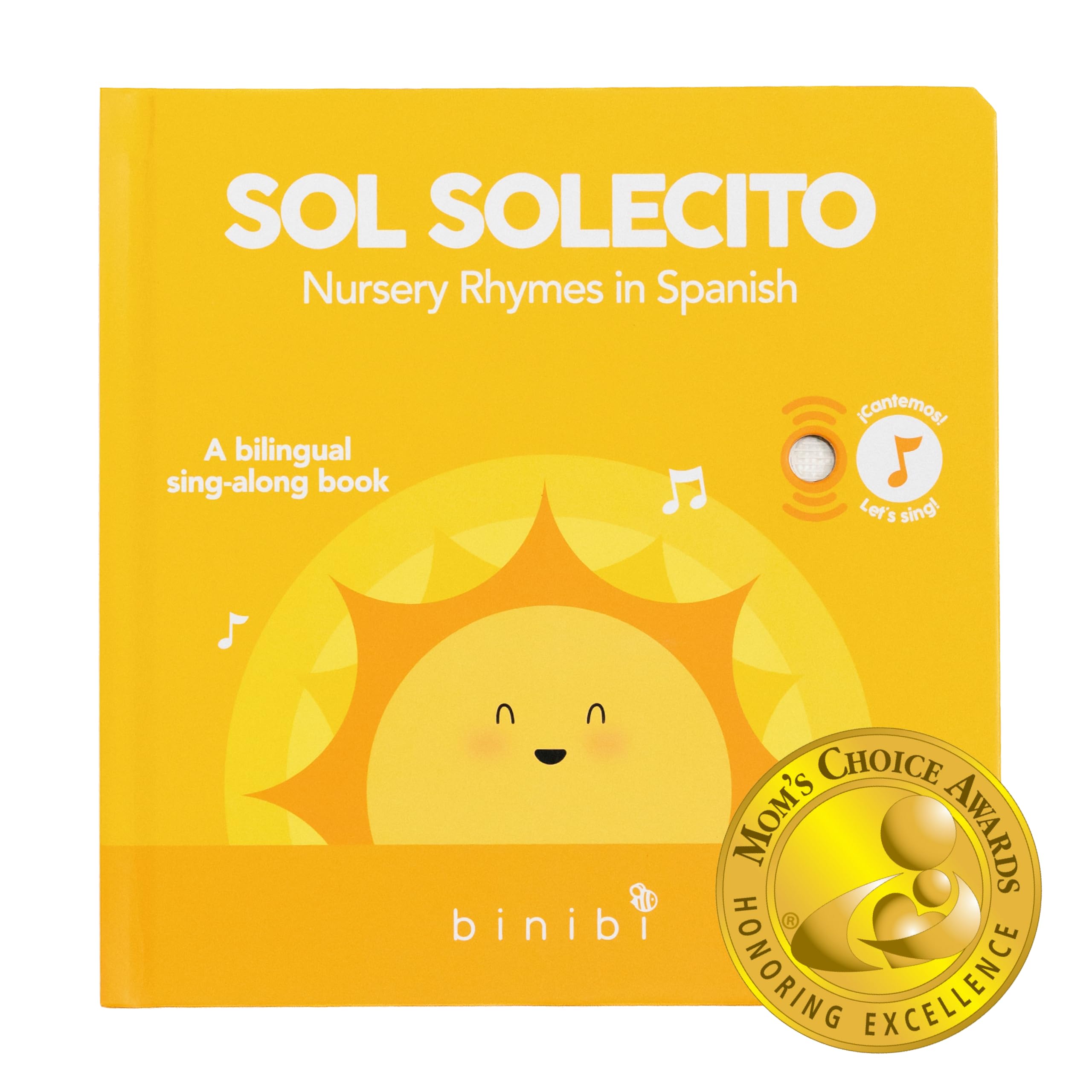 Binibi Sol Solecito song-page illustration for toddlers' musical play.
