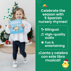 Binibi five nursery rhymes page sequence with phonetic cues for bilingual learning.