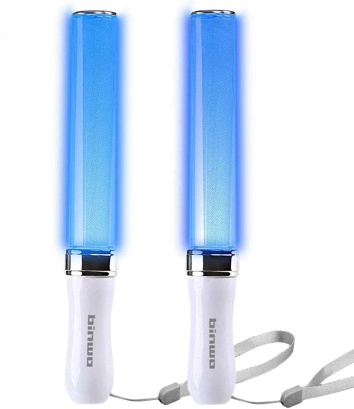 Binwo reusable LED glow sticks with 15 colors for all-night concerts